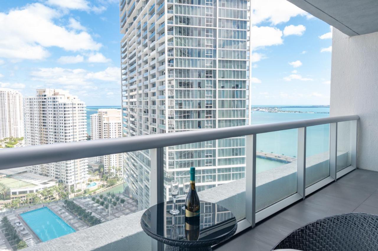 Icon Brickell-29Th Floor Ocean Views-Free Spa Miami Esterno foto