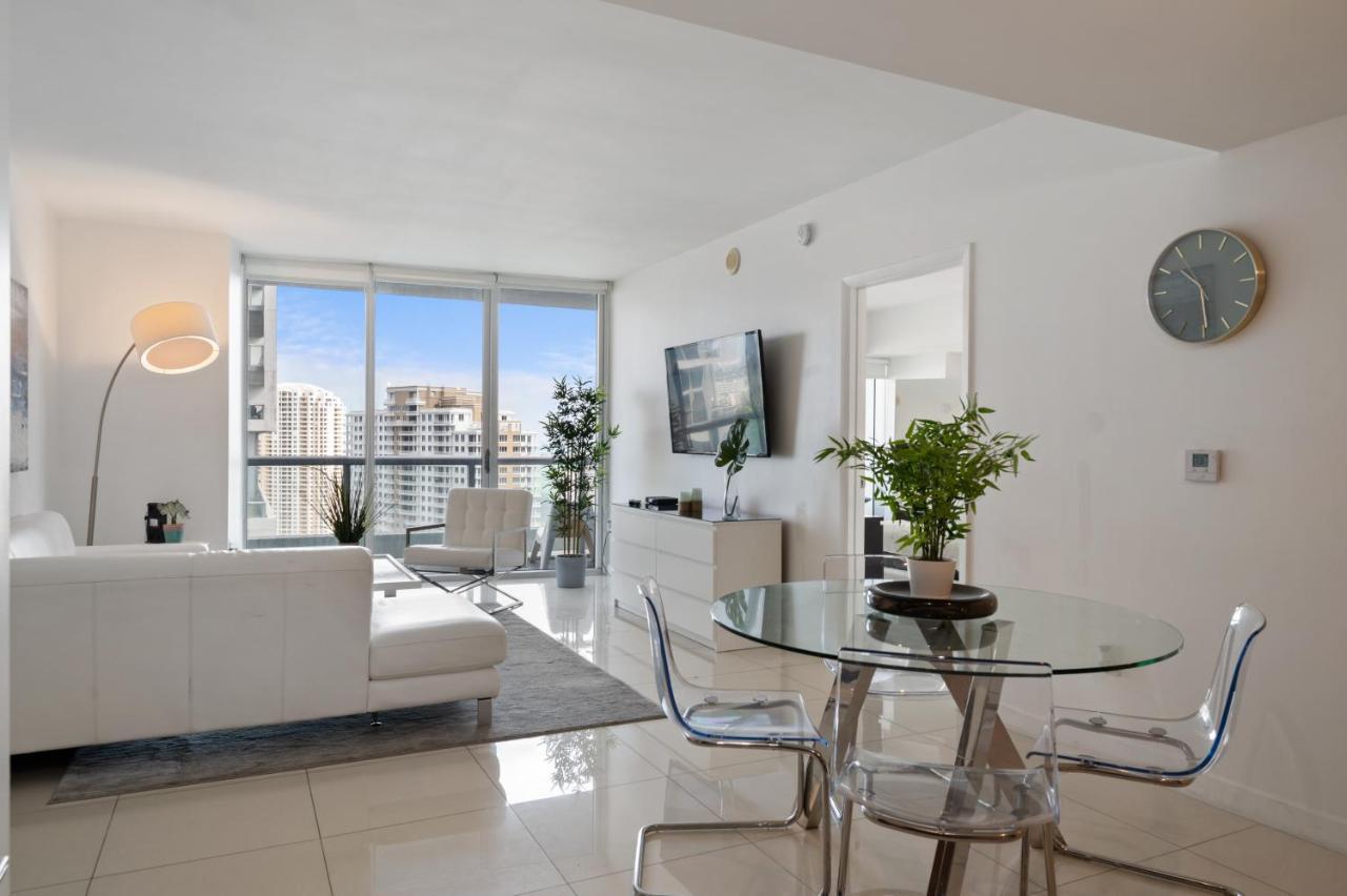 Icon Brickell-29Th Floor Ocean Views-Free Spa Miami Esterno foto